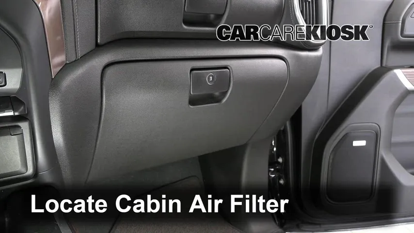 2021 Chevrolet Silverado 1500 High Country 3.0L 6 Cyl. Turbo Diesel Filtre à air (intérieur)